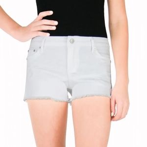 Girls Tractr Fray Hem Shorts